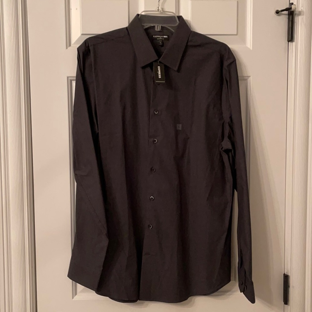Express, button down shirt, large, modern fit